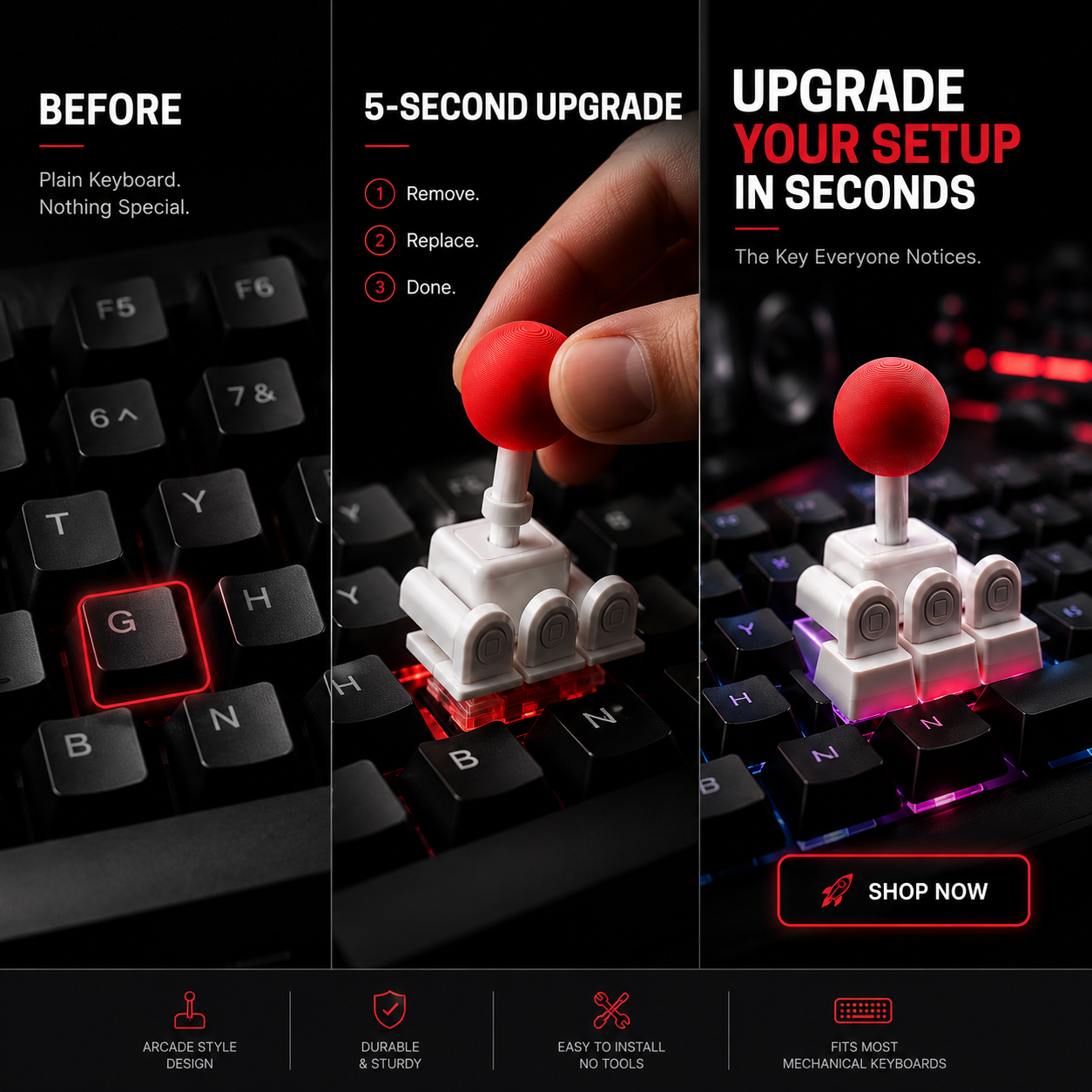 ⨠Joystick Keycaps đŽđĨ