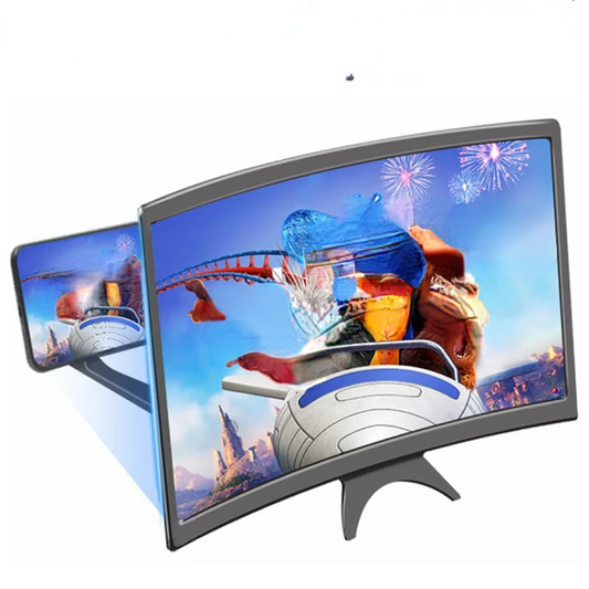 Curved Mobile Phone Screen Magnifier