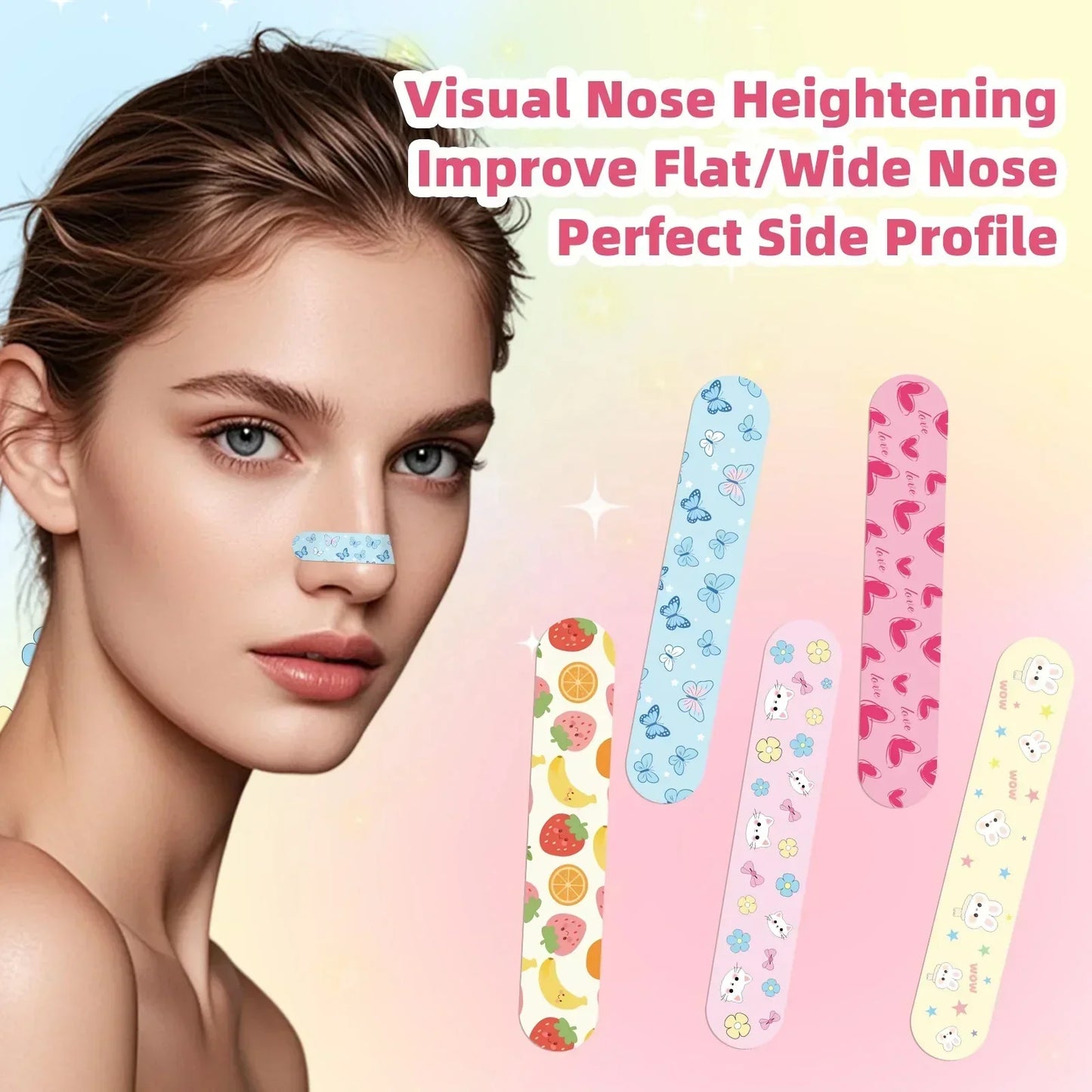 Re-Useable Natural Nose Lift Shaping Strips