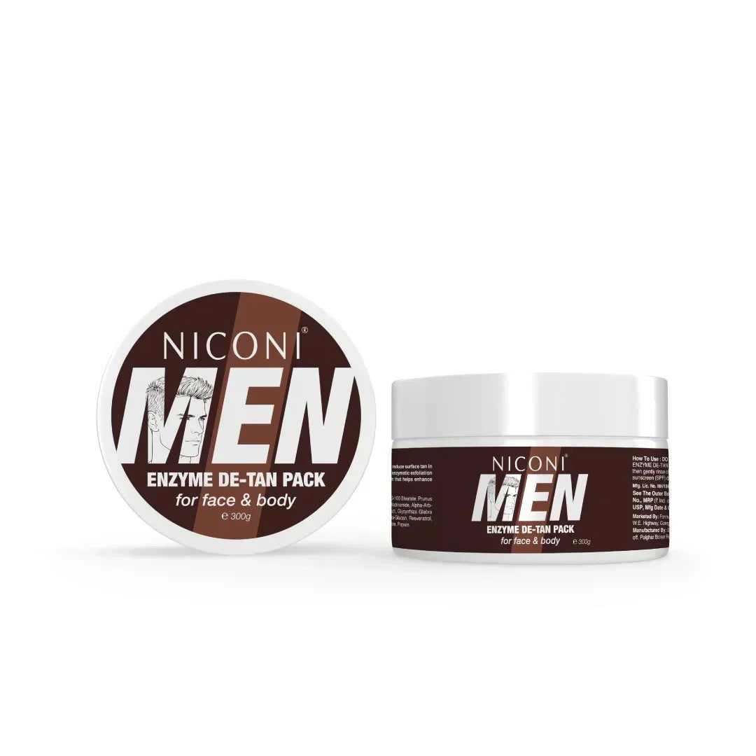 Men's Enzyme De-Tan Face Pack